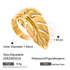 Sculptural Adjustable Ring in Multiple Gold-Tone Designs - Image 11