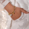316L Stainless Steel Heart Charm Bracelet with Crystal Accents - Image 28