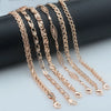 Twist-Link Chain Necklace in Multiple Widths and Lengths - Image 1