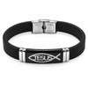 Stainless Steel Bracelet Men Women Wristband Black Grooved Rudder Mesh Chain Insert Gothic Wristband Stylish Bangle Accessories - Image 19
