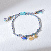 Colorful Cord Bracelet with Fish and Flower Charms - Image 4