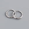 Minimalist Circle Hoop Earrings in Multiple Sizes - Image 17