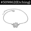 18CM+4CM Etched Hibiscus Flowers Bracelets For Women Hawaiian Guam Puerto Rico PR Jewelry Etching #509862 - Image 4