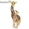Cute Enamel Giraffe Brooches for Women Unisex Animal Pins Casual Party Accessories Year Gifts Friends Decoration - Image 1