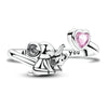 Silver Elephant Parent-Child Open Rings For Women Girls Jewelry Birthday Anniversary Gifts - Image 2