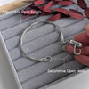 Silver Bracelet Bangle Vintage Open Lock Geometric Punk For Woman Girl Jewelry Gift - Image 11