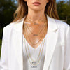 Stainless Steel Gold Color Square Snake Chain Necklace for Women Men, 50/60/80/120cm Long Chain Choker Minimalist Jewelry - Image 1
