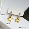 French Chic Design Cubic Zirconia Earrings For Women, OL Drop Earrings Party Dating Vacation Jewelry - Image 4