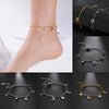 Stainless Steel Tiny Heart Charms Anklet Girl Summer Beach Dainty Moon Star Dangles Bohem Cute Ankle - Image 1