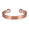 Copper Bracelets Adjustable Vintage Knot Magnetic Bangles 8mm Wide Arthritis High Magnet Jewelry Resizable - Image 9