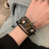 Black Leather Wristband Rivet Adjustable Bracelet Cuff Gothic Punk Bracelets Women Men Spikes Stud Bangle Rock Unisex Jewelry - Image 7