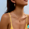 Dainty Ocean-Inspired Chain Jewelry Lightweight Minimalist Sardine Fish Pendant Necklace Accessories - Image 3