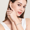 Hip Hop Jewelry Cubic Zirconia Iced Out Tennis Chain Iced Out Gold Plated Bling Necklace For Women - Image 30