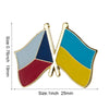 Ukraine Flag Badge Brooch Natinal Lapel Pins Flag Lapel Pins Country Flag Badge - Image 24