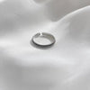 Silver Weave Black Rings For Women Couple Wedding Elegant Jewelry Accessories Jewellery Moneys - Image 3