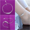 Silver Color Stamp Anklets For Women Foot Leg Chain Link Bracelet Double Layers Beach Accessories Jewelry - Image 20
