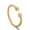 Retro Style Open Cuff Bracelets Stainless Steel Cable Wire Bangle For Women For Men Adjustable Chic Jewelry - Image 12