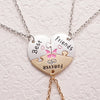3 Pcs/set Friends Forever Heart Pendant Necklace For Women Adjustable Love Broken Heart Bff Choker Party Jewelry - Image 2