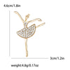 Enamel Ballerina Brooches for Women Pearl Elf Pins Rhinestone Girls Banquet Party Backpack Gift Jewelry Accessories - Image 13