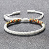 Handmade Adjustable Woven Rope Bracelet For Women Men Creative Colourful Nylon String Wristband Bangle Couple Lucky Jewelry Gift - Image 1