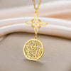 Wicca Witch Knot Necklace Stainless Steel Pentacle Tetragrammaton God Name Seal Pendant Chain Solomon Amulet Jewelry - Image 5