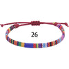 Anklets For Women Woven Fabric Foot Leg Bracelet Men Handmade Rope Braid Knot Beach Barefoot Weave Ethnic Boho Adjustable Charm - Image 12