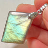 Pink Labradorite Pendant Irregular Shape Bead Stone Purple Necklace for Men Women - Image 35