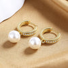Pearl Earrings Freshwater Pearl Silver Earrings Pearl Jewelry For Wamen Wedding Gift - Image 3
