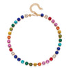 8mm Crystal Colorful Claw Setting Necklace For Women Winter Sweater Choker Accessory Diiamond Jewelry - Image 14