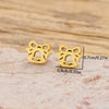 1 Pair Bowknot Christmas Tree Elk Jingle Bell Stud Earring for Women Stainless Steel Earrings Jewelry Xmas Gift - Image 5