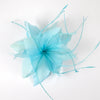 1Pcs Feathers Corsage Handmade Fabric Flower Brooch Pin for Women's Clothing Decorative Corsage - Image 7
