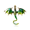 Shmik Classic Women Men Enamel Dragon Creative Brooch Badges Unisex Suit Coat Casual Accessories Buckle Pin Party Corsage Pins - Image 8
