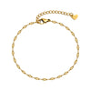 Adjustable Satellite Beaded Anklet Bracelets for Women,Stainless Steel Summer Beach Foot Chain Stainless Steel - Image 10