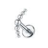 1PC Titanium Ear Cartilage Piercings Flat Back Stud Earring Internal Thread Butterfly Cross CZ Helix Tragus Piercing Jewelry 16G - Image 29