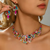 3 Pieces of Design Necklace Earrings Two-Piece Set Suitable for Wedding Dresses, Holiday Surprises, Afternoon Dates - Image 4
