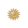 Style Glass Box Pendant Necklace for Women Heart Zircon Flower Sun Diamond Collarbone Chain - Image 7