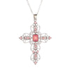 Gothic Big Zircon Cross Necklace Unisex Y2K Irregular Goth Large Cross Pendant Necklaces for Men Women Couple Necklace Jewelry - Image 9