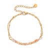 Thin Boho Gold Pvd Plated Stainless Steel Chain Bracelets for Women Charm Lapis Lazuli Turquoise Stone Jewelry Gift - Image 12