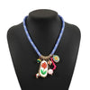 Bohemian Multi-element Pendant Colorful Jewelry Gifts Collarbone Chain Cute Flower Rope Necklaces Beach - Image 16