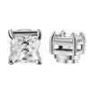 1 Pairs Crystal Strong Magnetic Ear Stud Clip Earrings for Men Women Punk Round Zircon Magnet Earrings Non Piercing Jewelry - Image 7