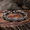 Vintage Braided Stainless Steel Men's Bracelet Hip Hop Simple Braided Lantern Hand Chain For Male boyfriend Bangle Gifts - Image 4
