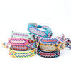 Weave Bracelet Friendship Bohemian Vintage Cotton Rope String Nepal Yoga Ethnic Rainbow Boho Woven Braided Bracelets - Image 3