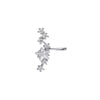 A Girl 1Pcs Stars Five-Pointed Star Zircon Earring Flowers Inlaid No Ear Hole Ear Clip on Earring for Girl Women Gift - Image 11