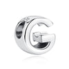 Silver Charms Beads 12 Zodiac A-Z Letters Virgo Aries Fit Bracelets Necklaces Jewelry For Women - Image 13