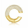 gold plated 1PC Crystal Ear Cuff Metal Ear Clip for Women Adjustable C Shape Without Piercing Cuff couple Earring Jewelry - Image 19