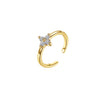 Gold Plated Color Zircon Toe Ring Jewelry Accessories Women's Summer Gift - Image 10