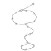 Stainless Steel Zircon Beads Back of Hand Chain Finger Bracelet Chic Sexy Jewelry Gift - Image 41