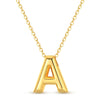 Silver Gold Necklace Sparkling Heart Bow Letter A Charm Bead Pendant Necklace For Women Jewelry Gifts - Image 13