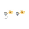 1 Pair Titanium 2/3/4/5mm CZ Stud Earrings 20G Minimalist Wedding Cartilage Helix Tragus Piercing Jewelry - Image 13