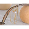 Double-Layer Stainless Steel Chain Anklet in Gold-Tone or Silver-Tone - Image 6